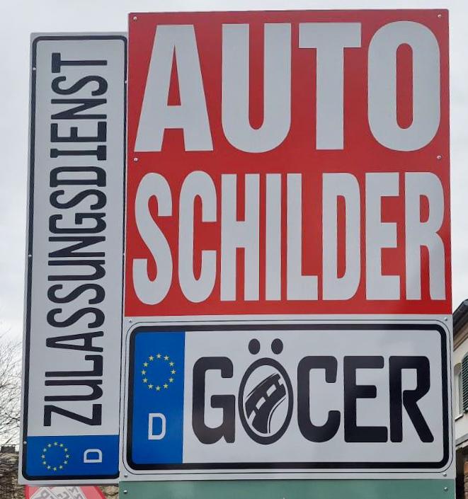 BesteLocationsGoecerKFZZulassungsdienstLeverkusen–IhrPartnerfuerPKWLKWundMotorradZulassungenSchilder